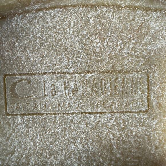 C LA CANADIENNE VICTOR SUEDE SHEARLING‎ LINED LACE UP BOOTS WALNUT NWOT SIZE 5.5 - Picture 13 of 13